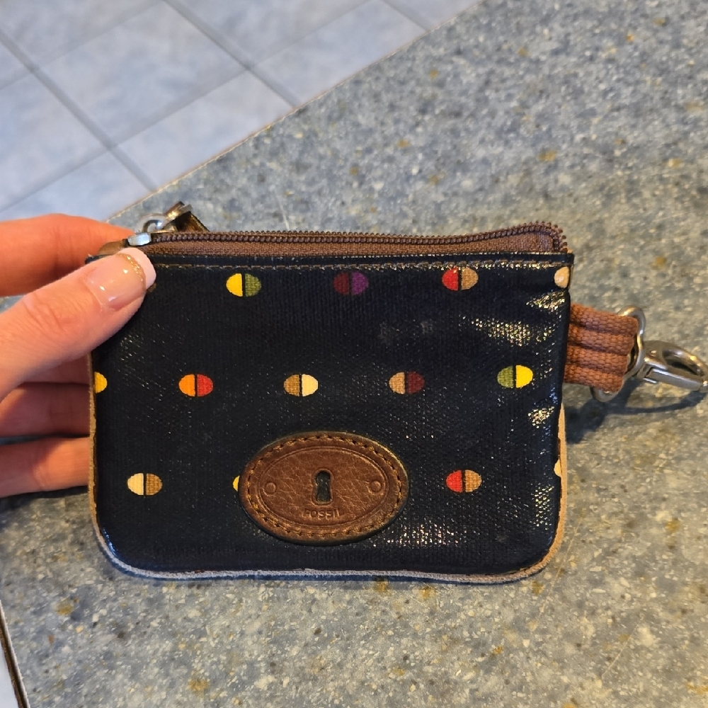 Colorful Polka Dot Coin Purse